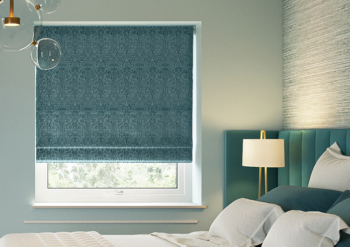 Tiverton, Verdigris - Roman Blind - Image 3